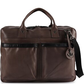 Harbour 2nd Urban Poets Attaché-case Cuir véritable 50 cm Compartiment ordinateur