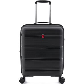 Gladiator 0800 4 roulettes Trolley de cabine 55 cm avec soufflet d'extension