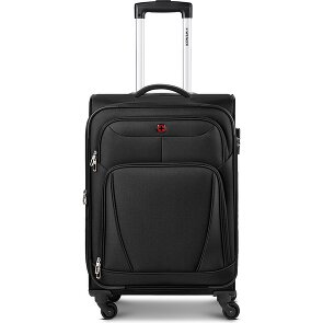 Wenger Beaumont 4 roulettes Trolley M 67 cm avec soufflet d'extension