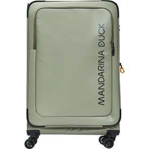 Mandarina Duck Eco Coated 4 roulettes Trolley L 78 cm avec soufflet d'extension