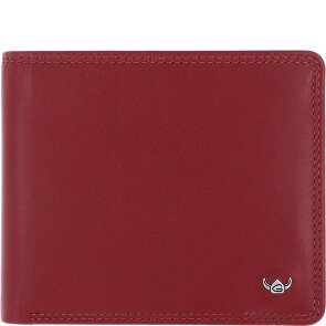 Golden Head Polo Porte-monnaie Protection RFID Cuir véritable 12 cm