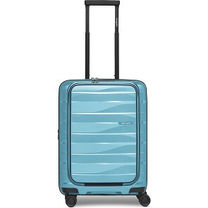 Bergpfeil Travel 4 roulettes Trolley de cabine 55 cm Compartiment pour ordinateur portable avec soufflet d'extension