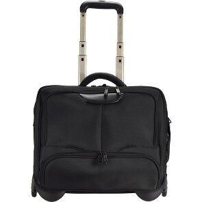 Dermata 2 roues Valise business 22 cm Compartiment ordinateur