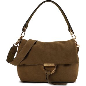 abro Temi Sac à bandoulière Cuir véritable 26 cm
