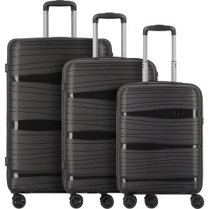 d&n Travel Line 4300 4 roues Set de valises 3 pièces