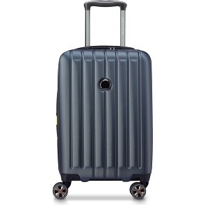 Delsey Paris Longitude 4 roulettes Trolley de cabine 55 cm avec soufflet d'extension