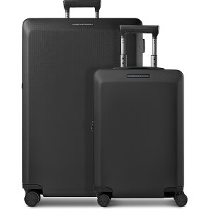 Porsche Design Set de valises Voyager 3.0 à 4 roues, tailles S et L, avec soufflet d'extension