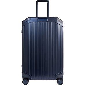 Piquadro Valise cabine PQ-Alub à 4 roues en Aluminium, 69 cm