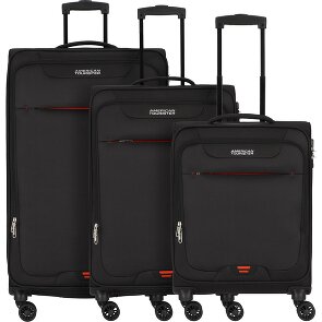 American Tourister Street Roll 4 roulettes Set de valises 3 pièces avec soufflet d'extension