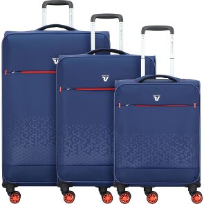 Roncato Crosslite 4 roues Set de valises 3 pièces avec soufflet d'extension
