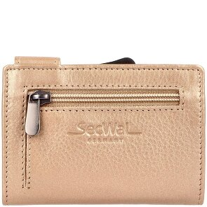 SecWal Porte-cartes de crédit Porte-monnaie RFID Cuir 9,5 cm