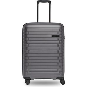 Pactastic Collection 04 THE MEDIUM + 4 roulettes Trolley M 66 cm avec soufflet d'extension