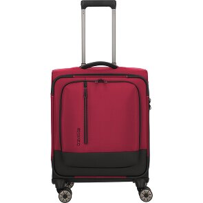 Travelite Crosslite 5.0 4 roulettes Trolley de cabine S 55 cm Compartiment pour ordinateur portable
