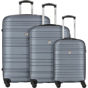 Check.In Paradise 4 roulettes Set de valises 3 pièces