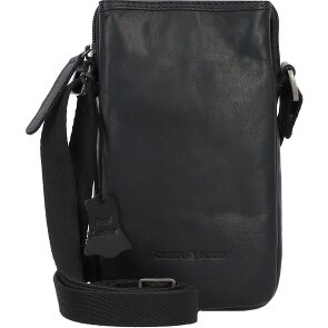 Greenburry Pure Black Pochette pour téléphone portable Cuir 11 cm