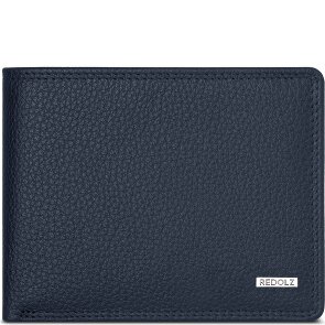 Redolz Leather Essentials QF Porte-monnaie en cuir RFID 11,5 cm
