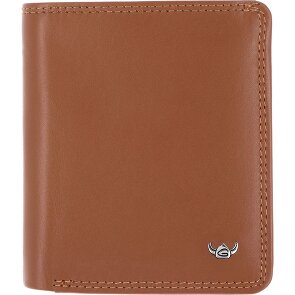 Golden Head Polo Porte-monnaie Protection RFID Cuir véritable 10 cm