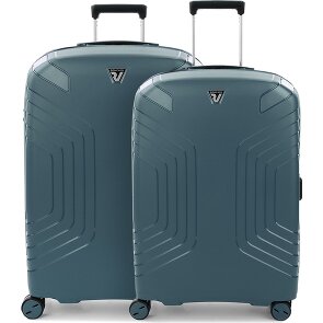 Roncato Ypsilon 4 roulettes Set de valises 2 pièces avec soufflet d'extension