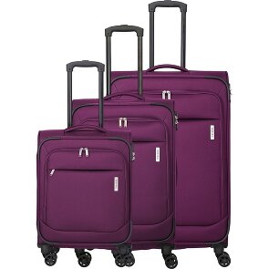 Travelite Priego 4 roues Set de valises 3 pièces
