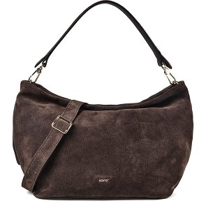 abro Ebony Sac à bandoulière Cuir véritable 39 cm