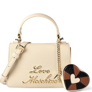 Love Moschino Heart Charm Sac à main Cuir véritable 21 cm