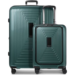 Redolz Essentials 14 Set de valises à 4 roulettes 2 pcs. compartiment pour ordinateur portable avec soufflet d'extension