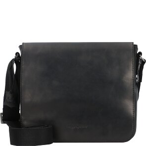 Greenburry Pure Black Sac à bandoulière Cuir 26 cm
