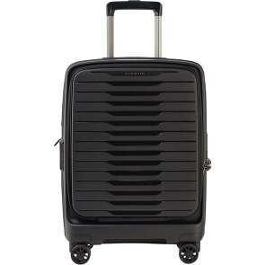 Stratic Novium 4 roulettes Trolley de cabine S 55 cm Compartiment pour ordinateur portable avec soufflet d'extension