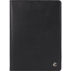 Esquire Harry Étui à passeport RFID en cuir 10 cm