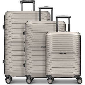 Stratic Shine 4 roues Set de valises 3 pièces avec soufflet d'extension