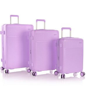Heys Pastel 4 roulettes Set de valises 3 pièces avec soufflet d'extension