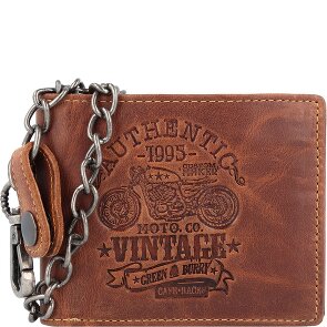 Greenburry Vintage Cafe-Racer Porte-monnaie RFID Cuir 12 cm