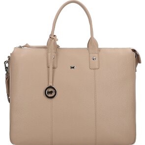 Braun Büffel Hanna Sac de shopper Cuir véritable 39 cm Compartiment ordinateur