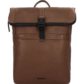 Burkely Minimal Mason Daypack Cuir véritable 37 cm Compartiment ordinateur