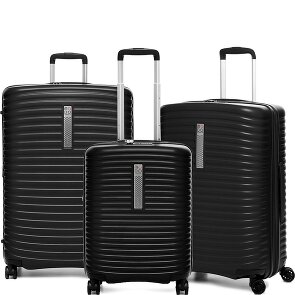 MODO by Roncato Vega 4 roulettes Set de valises 3 pièces avec soufflet d'extension
