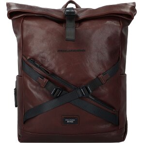 Piquadro Harper sac à dos en cuir 48 cm compartiment pour ordinateur portable
