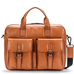 Farmhood Memphis Porte-documents Cuir 39 cm Compartiment pour ordinateur portable
