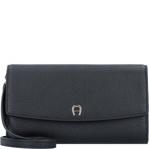 AIGNER Fashion Portefeuille d'embrayage Cuir véritable 12.5 cm