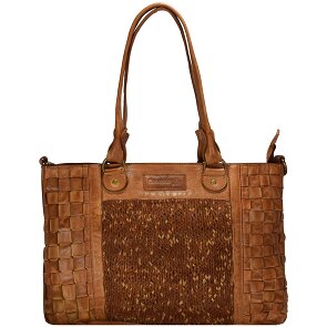 Greenland Nature Femi & Nine Sac à bandoulière en cuir 42 cm