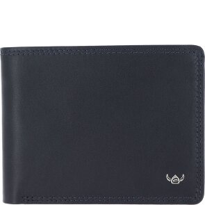Golden Head Polo Porte-monnaie Protection RFID Cuir véritable 12 cm