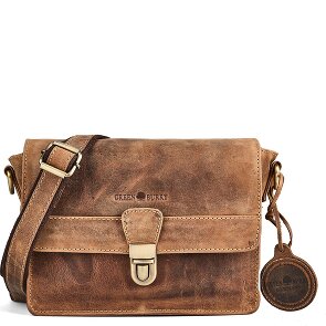 Greenburry Vintage Sac à bandoulière Cuir véritable 22 cm