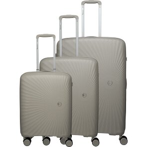 Travelite Tamaris x  Voyaage 4 roulettes Set de valises 3 pièces avec soufflet d'extension