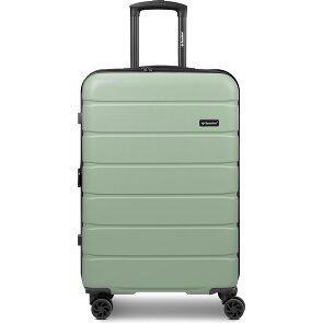 Saxoline Miami 4 roulettes Trolley M 65 cm avec soufflet d'extension