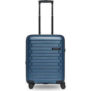 Pactastic Collection 04 THE CABIN + 4 roulettes Trolley de cabine S 55 cm avec soufflet d'extension