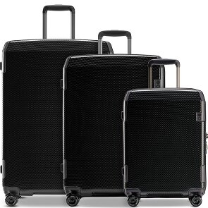Echolac Logic Pro 4 roulettes Set de valises 3 pièces avec soufflet d'extension