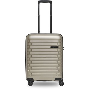 Pactastic Collection 04 THE CABIN + 4 roulettes Trolley de cabine S 55 cm avec soufflet d'extension