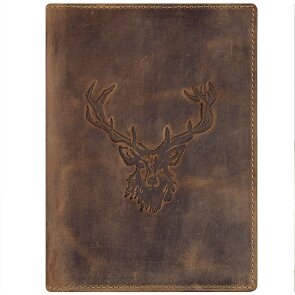 Greenburry Porte-cartes d'identité Vintage Hirsch en cuir 12 cm