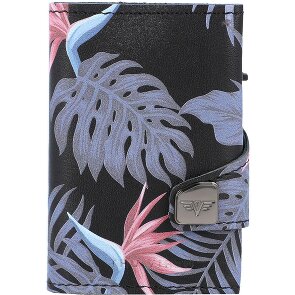 Tru Virtu Click & Slide Porte-cartes de crédit RFID en cuir 6,5 cm