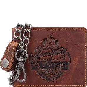 Greenburry Racing Collection Daytona Porte-monnaie RFID en cuir 12 cm