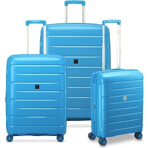 MODO by Roncato Starlight 3.0 4 roulettes Set de valises 3 pièces avec soufflet d'extension